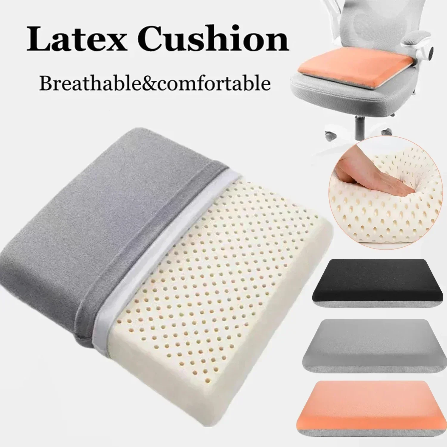 Visitor Chair Padded - 1 قطعة اللاتكس الطبيعي 40x40/ 45x45