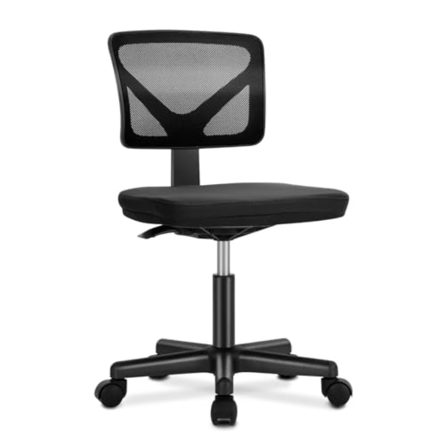 Task Chair Mid Back - كرسي مكتب صغير بدون ذراعين، كرسي