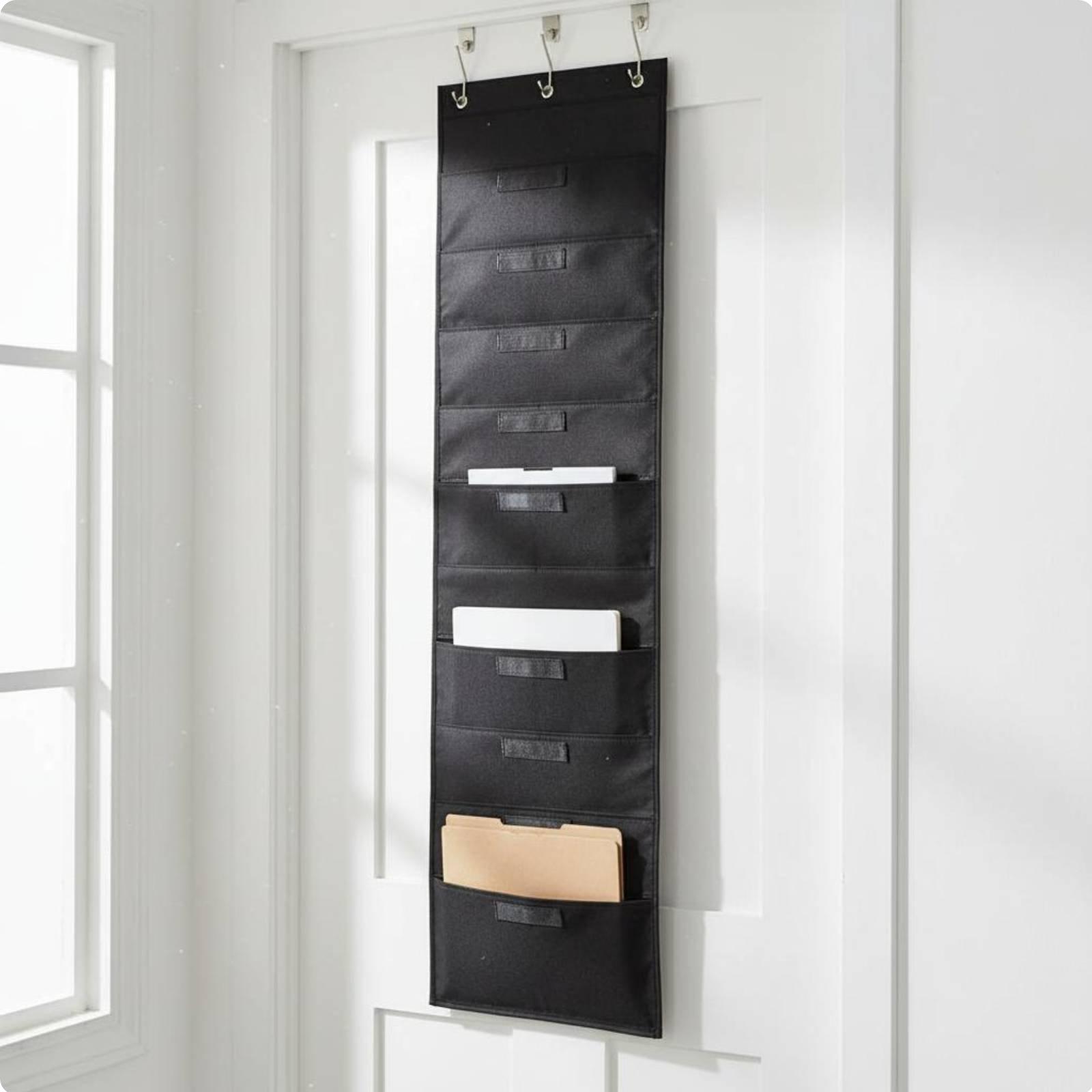 منظم معلق للحائط بـ 10 جيوب لح - مراجعة Wall Organizer Pocket وسعره