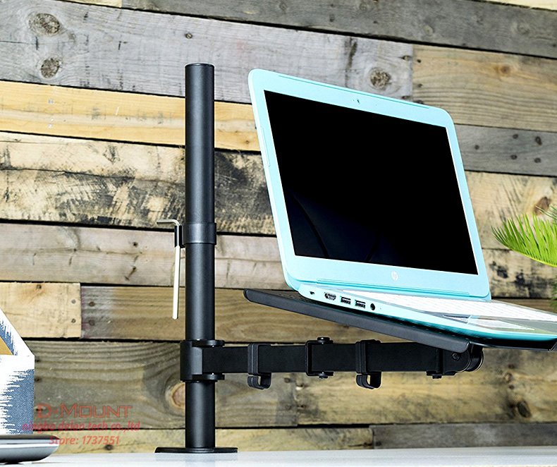 حامل كمبيوتر محمول قابل للتعدي - مراجعة Adjustable Monitor Mount وسعره