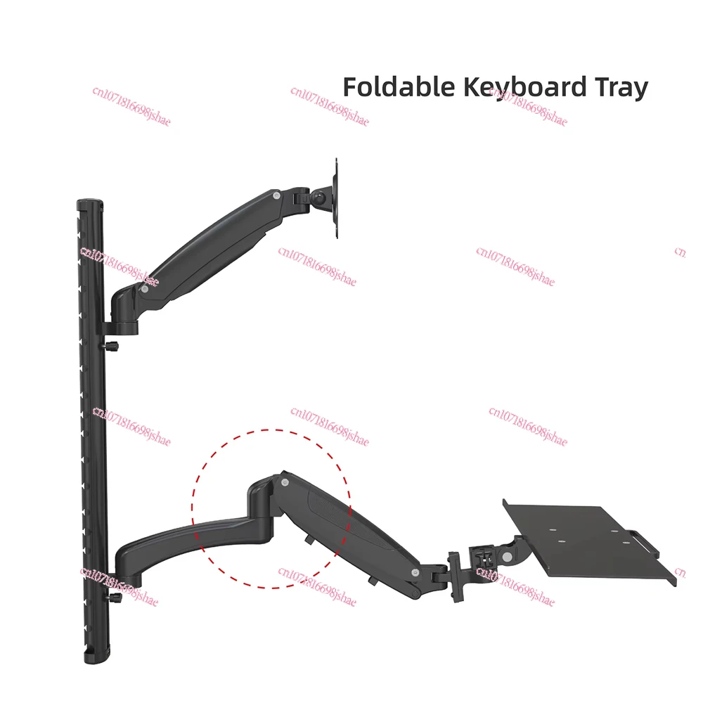 حامل شاشة ولوحة مفاتيح قابل لت - مراجعة Adjustable Monitor Mount وسعره