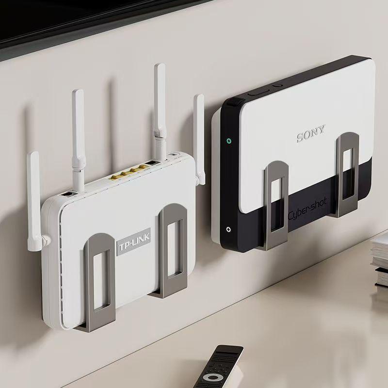 قطعتان من صندوق تخزين الراوتر  - مراجعة Wall Organizer Pocket وسعره