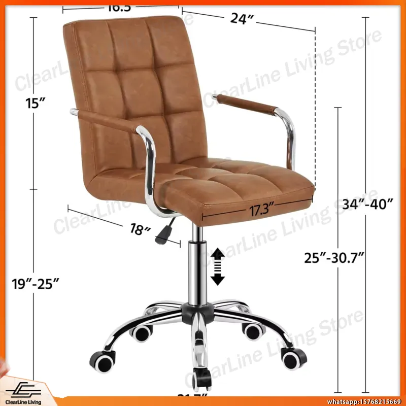 كرسي مكتب قابل للتعديل بمسند ظ - مراجعة Task Chair Mid Back وسعره