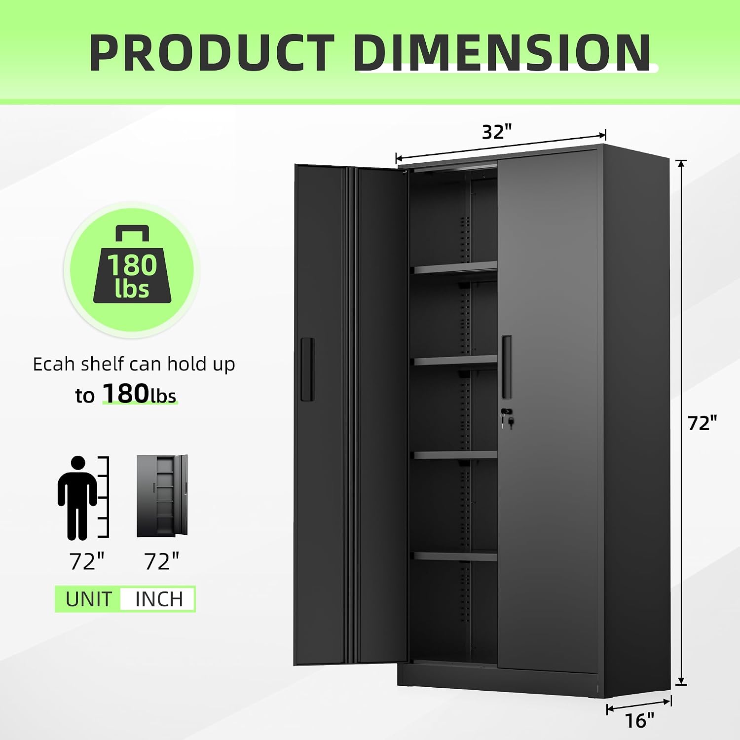 خزانة تخزين معدنية طويلة، خزان - مراجعة Locker Storage Metal وسعره