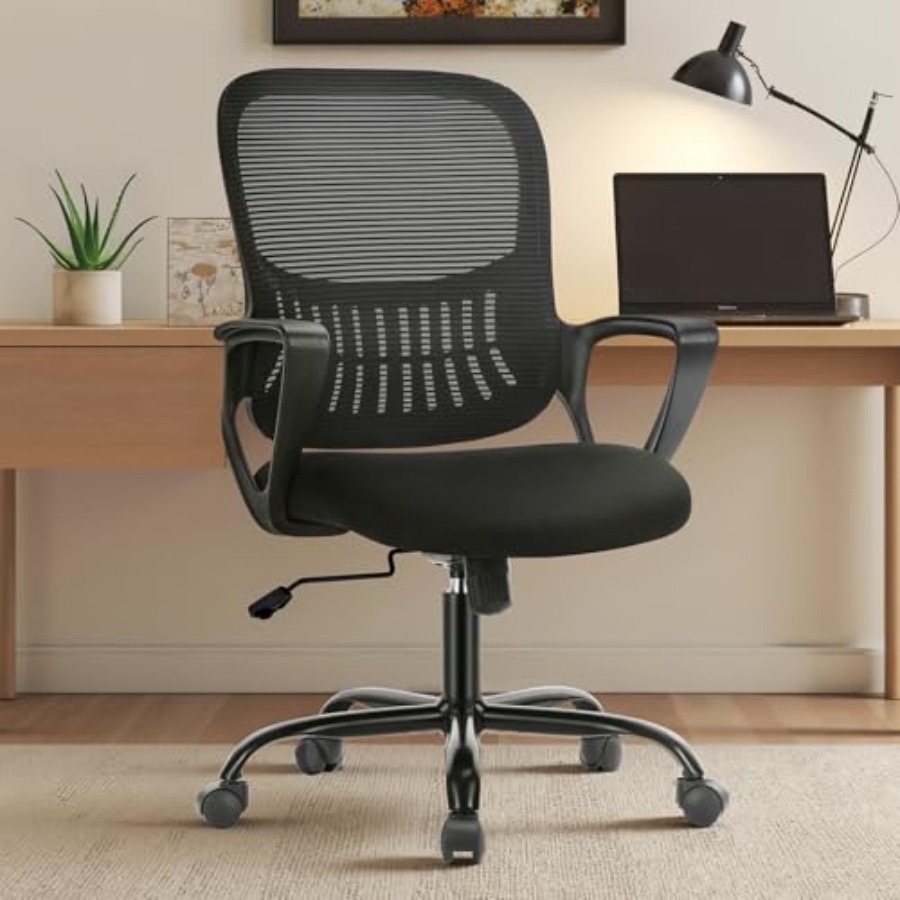 كرسي مكتب منزلي، كرسي كمبيوتر  - مراجعة Task Chair Mid Back وسعره