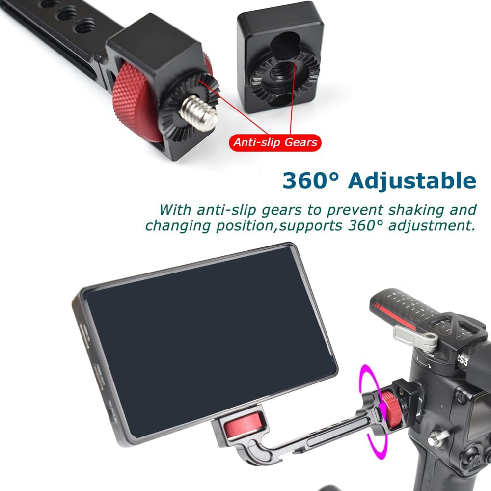 360 ° محول تمديد قابل للتعديل، - مراجعة Adjustable Monitor Mount وسعره