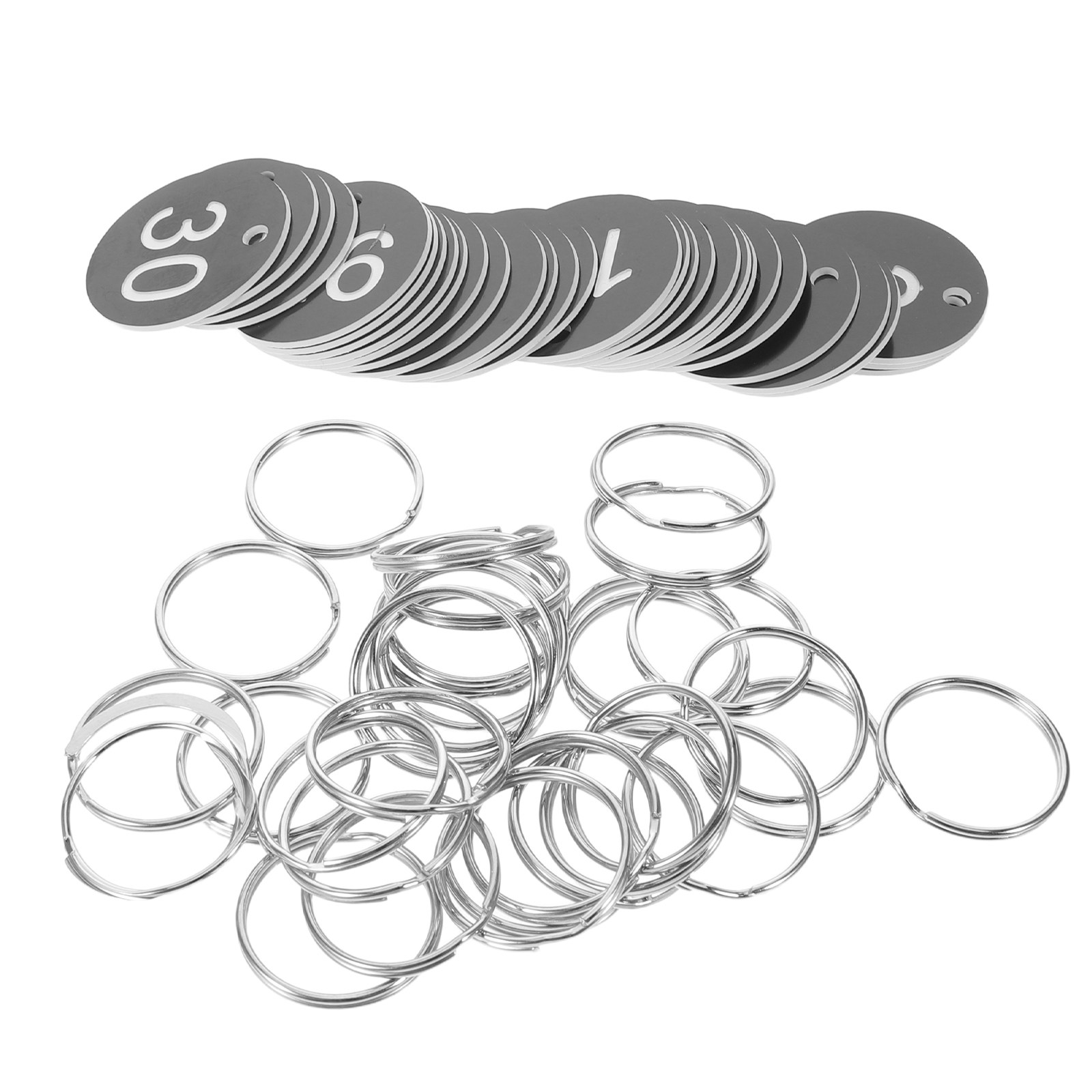 30 قطعة من علامات الأرقام المع - مراجعة Locker Storage Metal وسعره