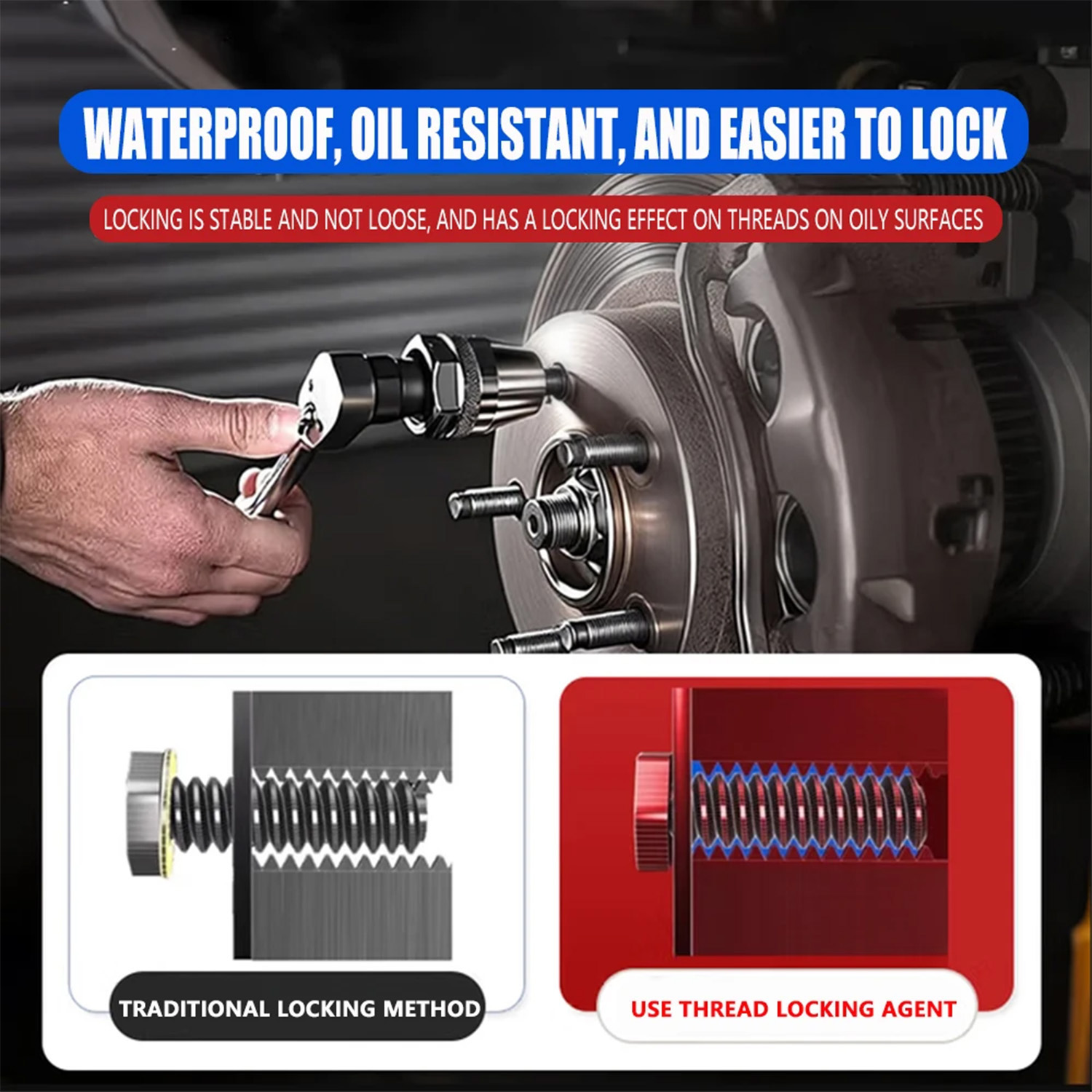 50 مل ثريدلوكر 243 أزرق، مثبت  - مراجعة Locker Storage Metal وسعره