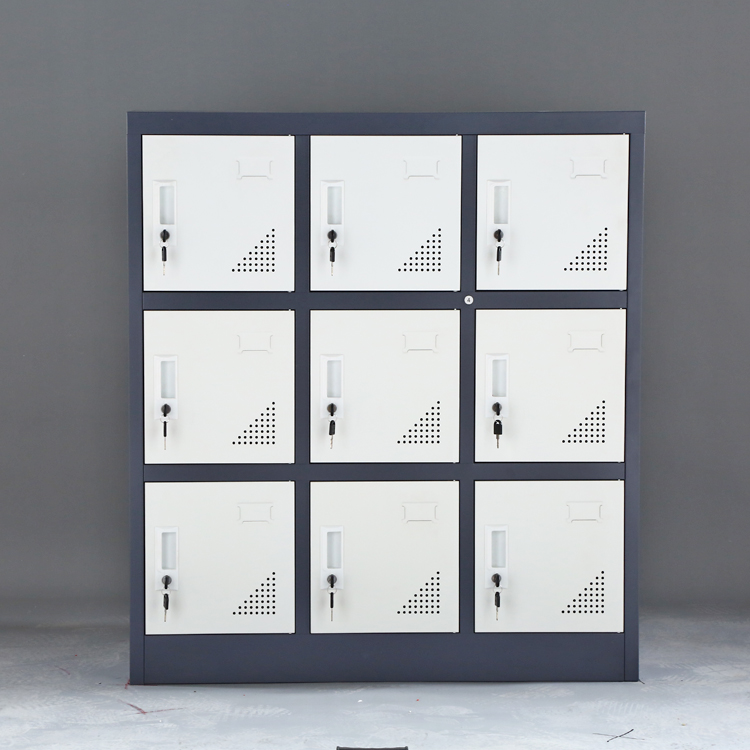 خزانة معدنية بـ 9 أبواب لتخزين - مراجعة Locker Storage Metal وسعره