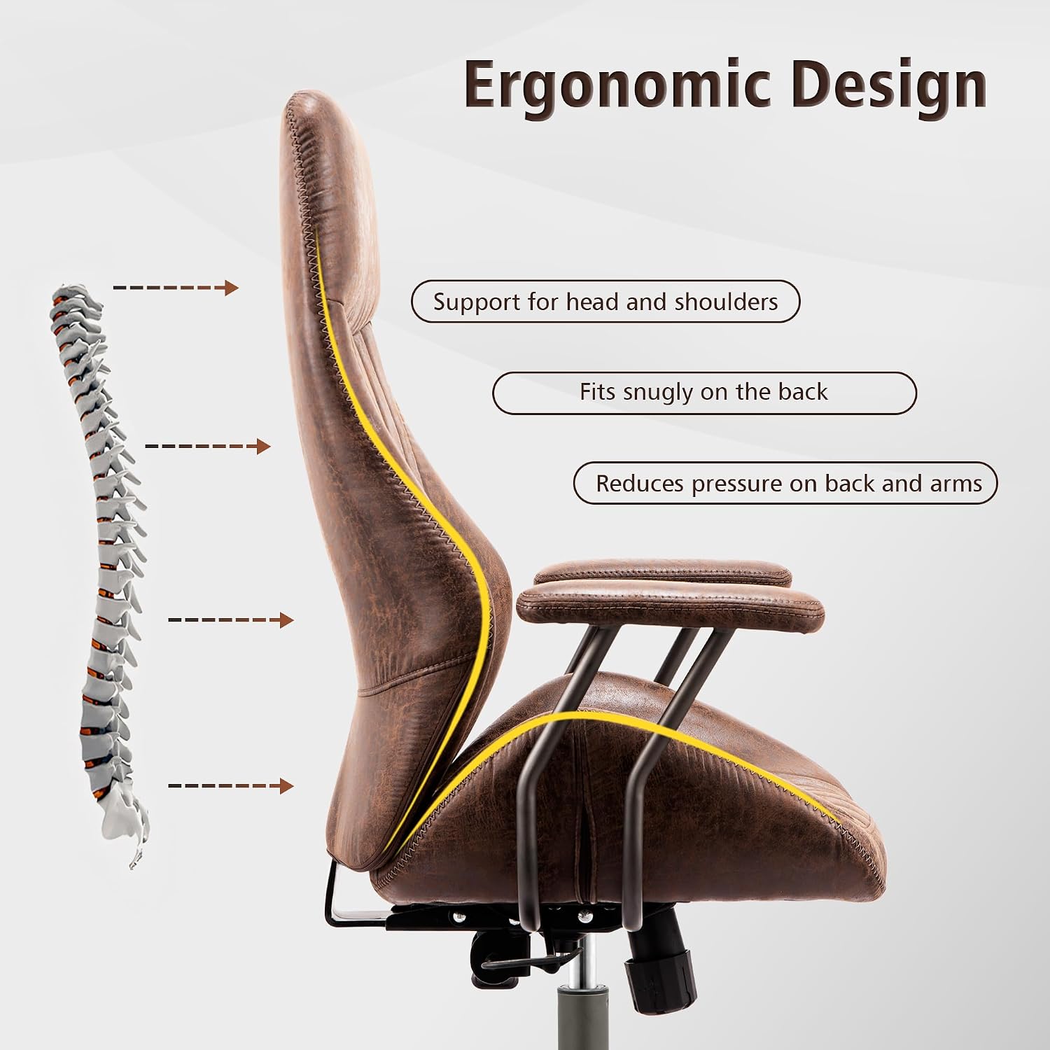 كرسي مكتب عصري بظهر مرتفع ومري - مراجعة Task Chair Mid Back وسعره