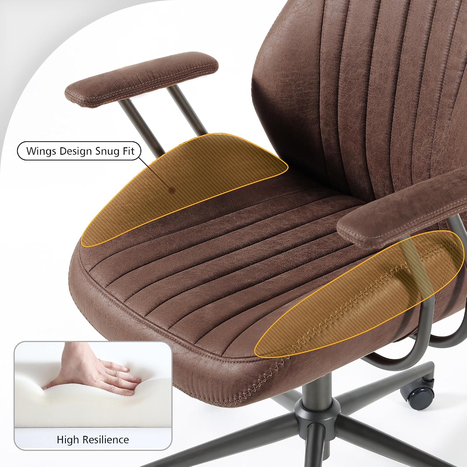 كرسي مكتب عصري بظهر مرتفع ومري - مراجعة Task Chair Mid Back وسعره