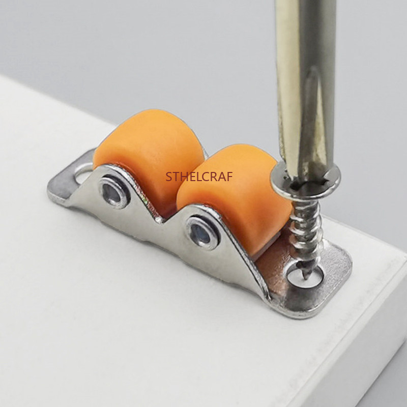 4 قطع عجلات أثاث بعجلات دوارة  - مراجعة Office Furniture Hardware وسعره
