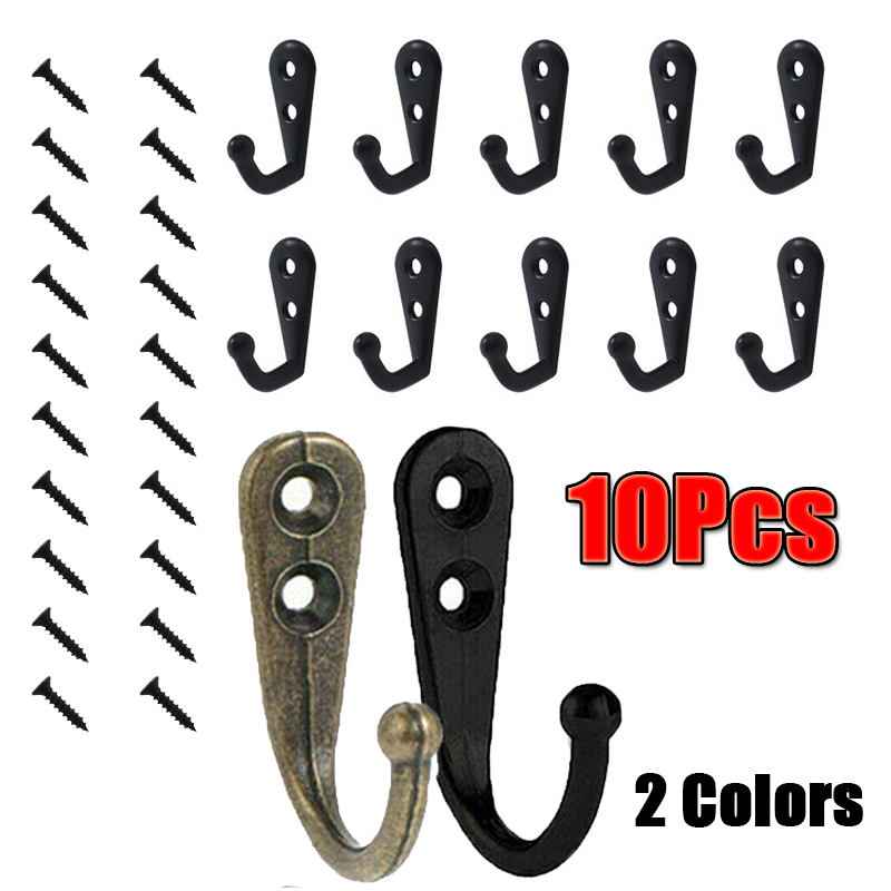 10 قطع خطافات تعليق جدارية معد - مراجعة Wall Organizer Pocket وسعره