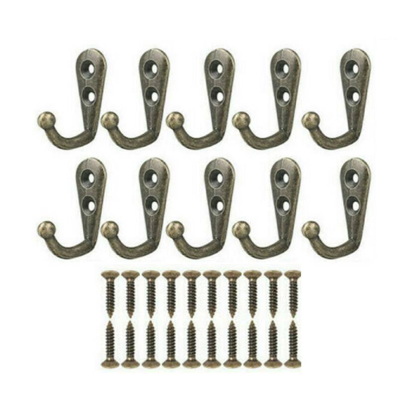 10 قطع خطافات تعليق جدارية معد - مراجعة Wall Organizer Pocket وسعره
