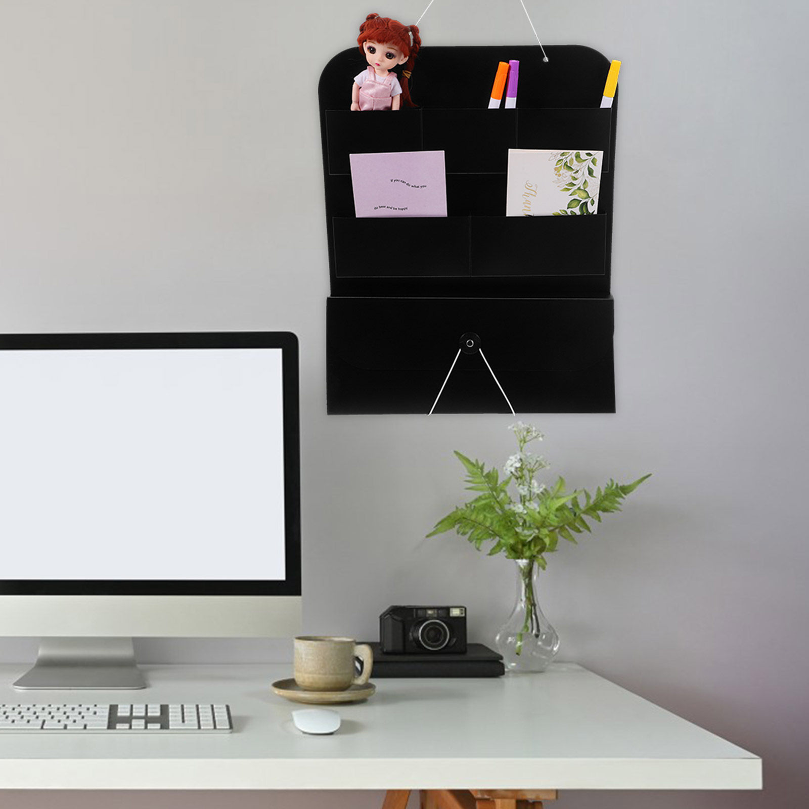 منظم ملفات معلق على الحائط من  - مراجعة Wall Organizer Pocket وسعره