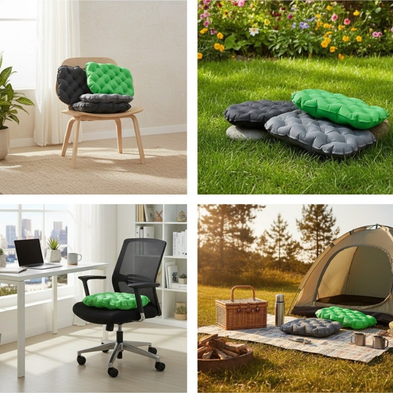 وسادة جلوس قابلة للنفخ محمولة  - مراجعة Visitor Chair Padded وسعره