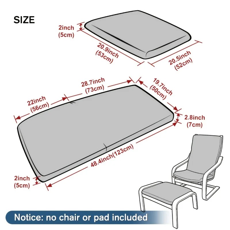 غطاء كرسي جاكارد (قطعة واحدة)  - مراجعة Visitor Chair Padded وسعره